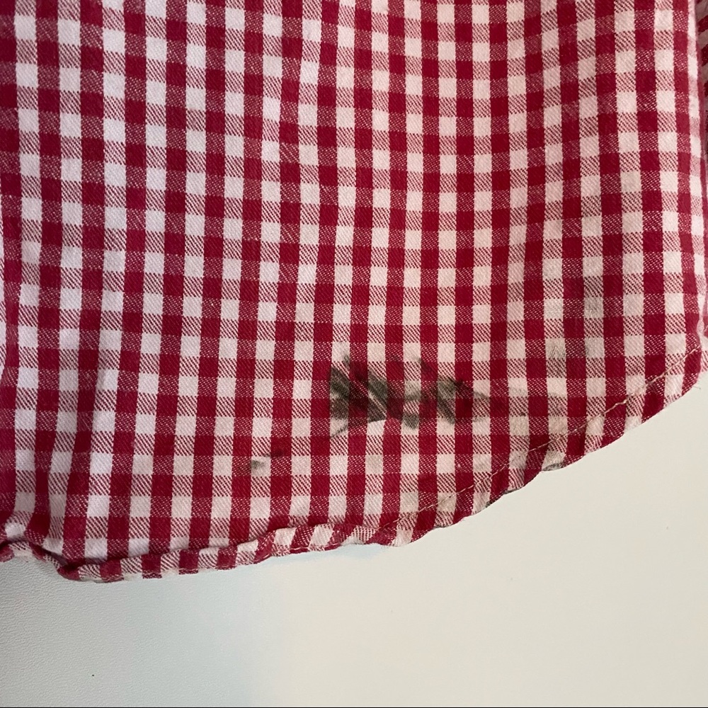 Vintage Acme Clothing Co All American Classic Plaid Embroidered Button Up Size M - Picture 2 of 10